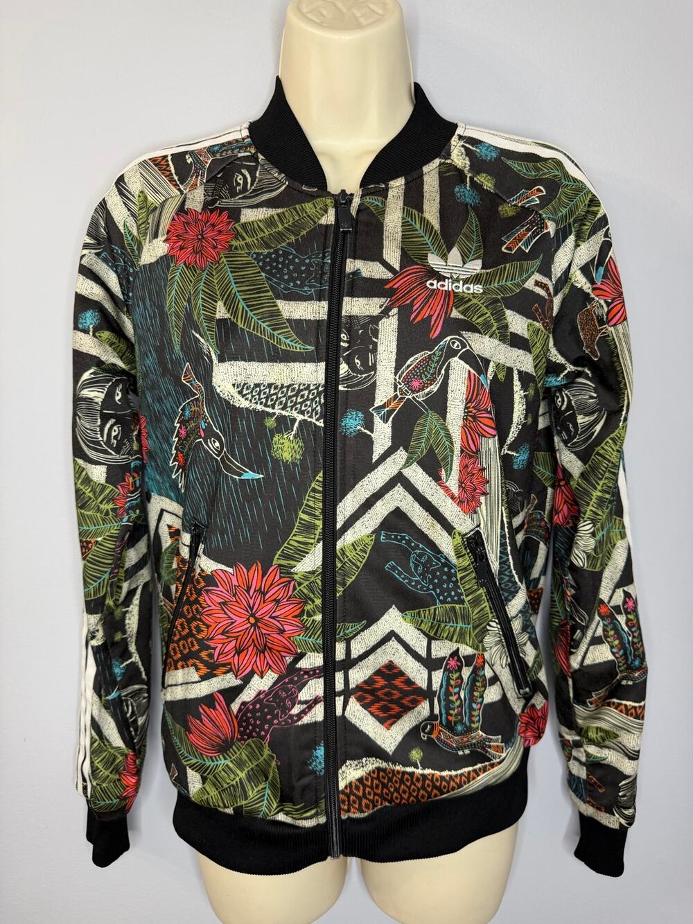 Adidas Originals Xilofloresta Farm Rio Tropical Rita Jungle Track Jacket Sz S